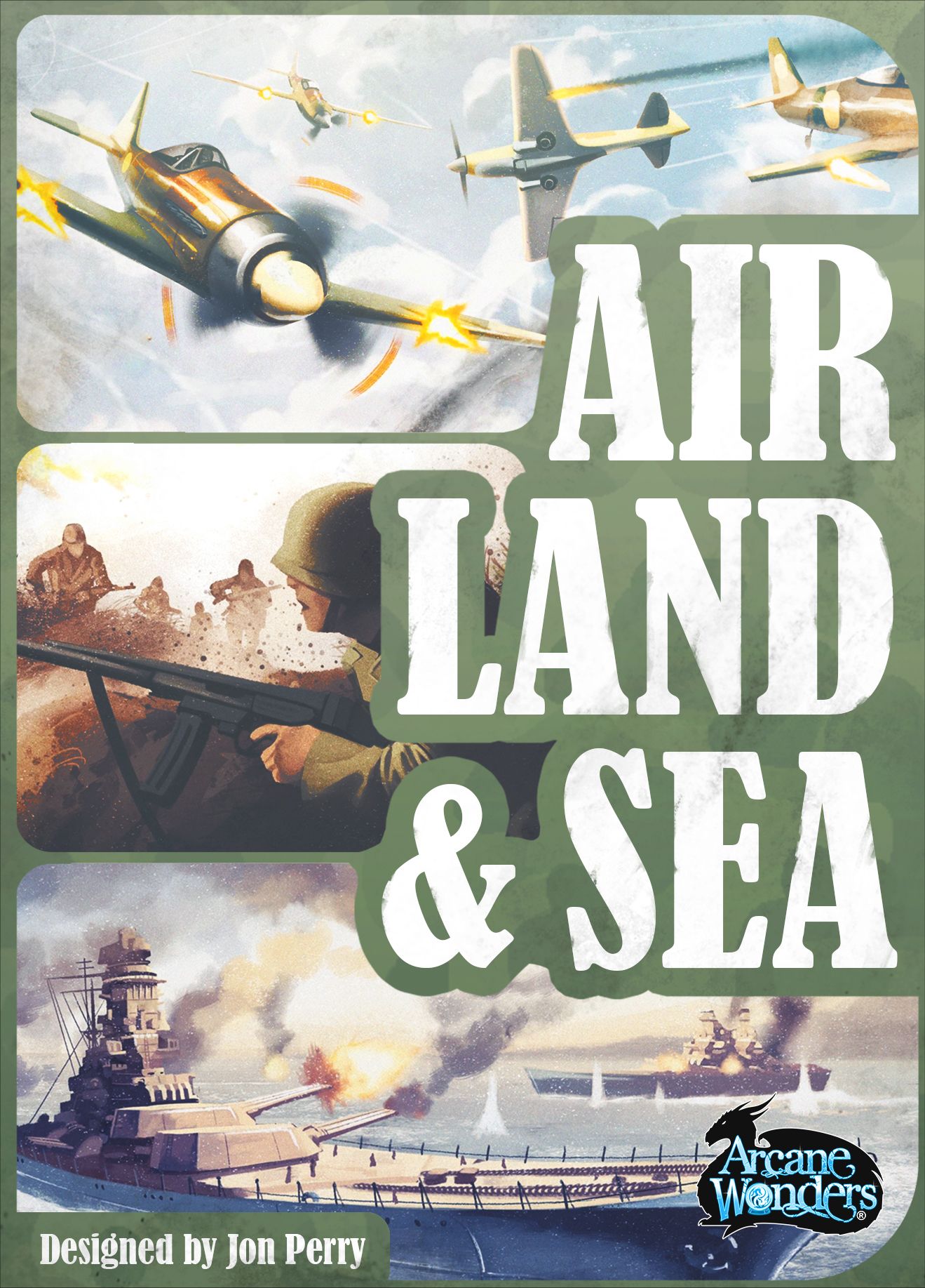 Air, Land, & Sea: Revised Edition background